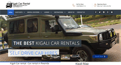 Desktop Screenshot of kigalicarrental.com